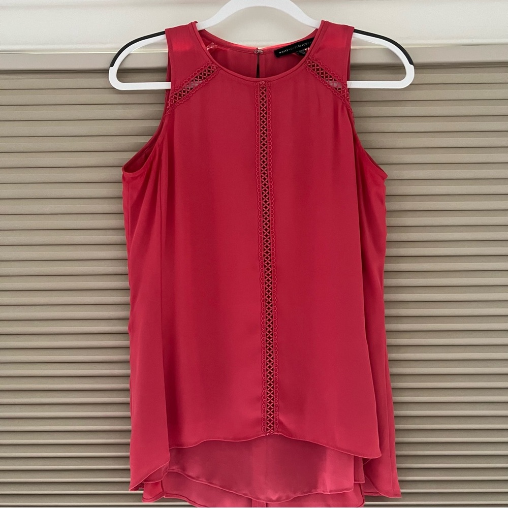 WHBM top - pink Sz XS